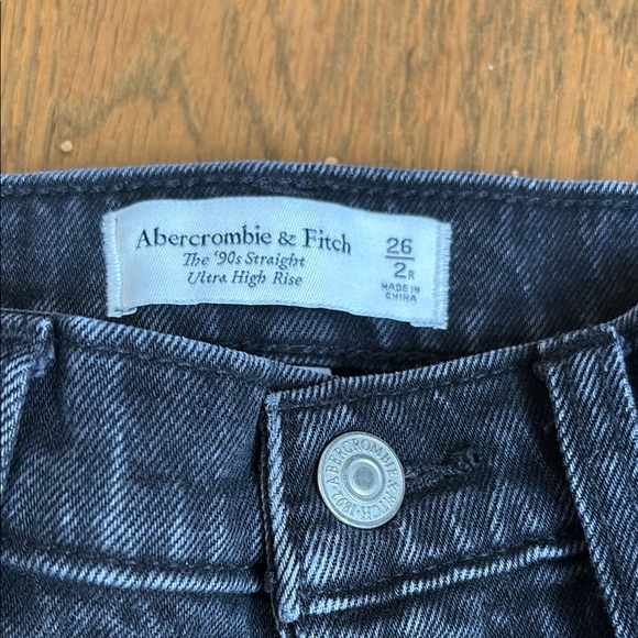 Abercrombie & fitch The 90s Straight ultra High Rise size 26/2 - Picture 4 of 7